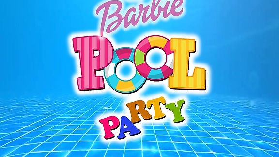 Invitación Pool Barbie